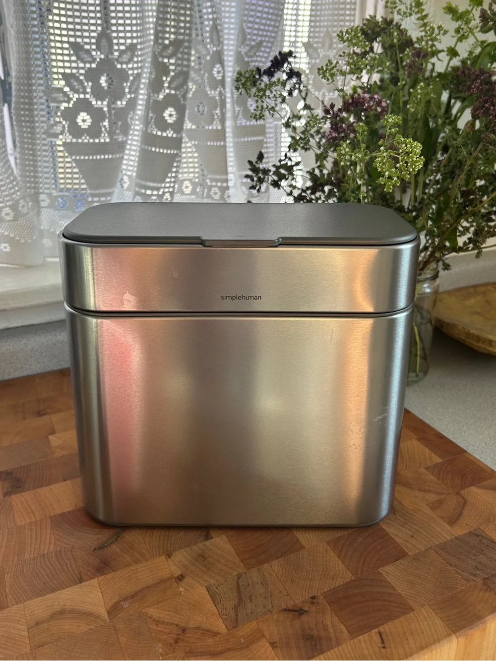 Simplehuman 4 Gallon Stainless Steel Compost Bin